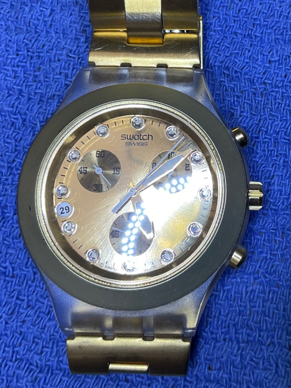 Swatch Watch Irony Diaphane Full Blooded